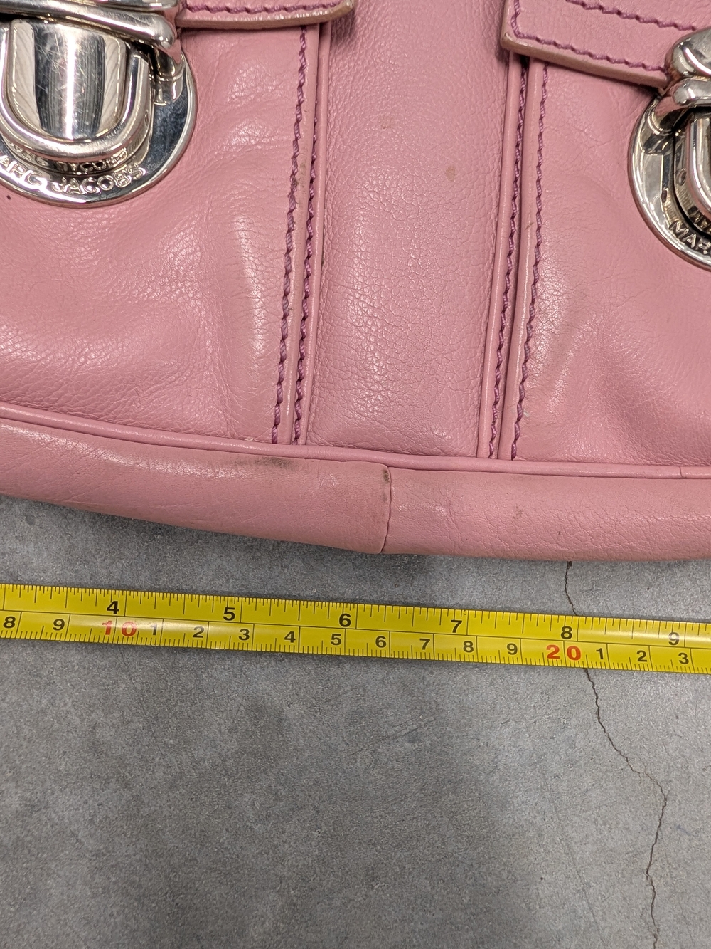 Marc Jacobs Pink Leather Shoulder Bag - Picture 16 of 16